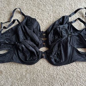 NWT Victoria’s Secret 38DD Fabulous Unlined Semi Demi Lot of 3
